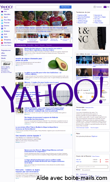 Moteur de recherche Yahoo